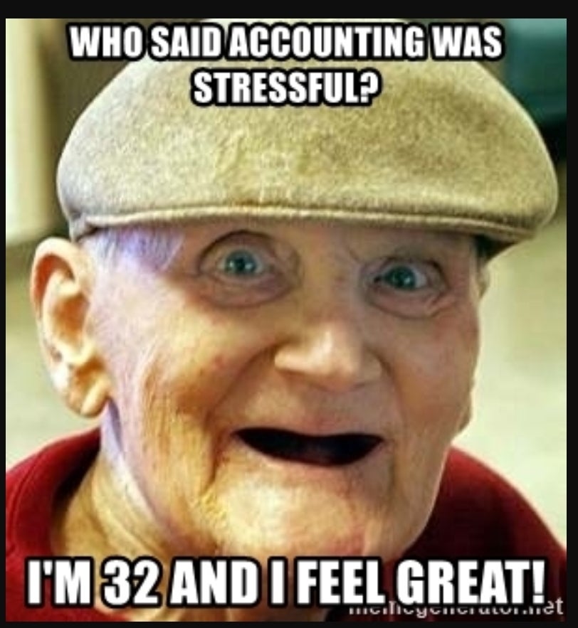 the best taxes & accounting stress memes