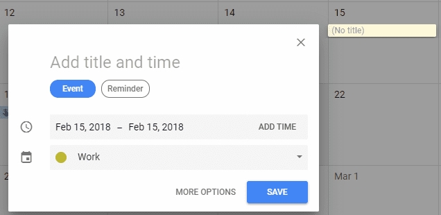 how to make a schedule on google calendar for personal and team use