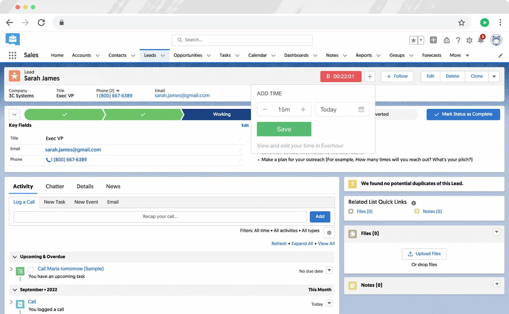 salesforce time tracking 2022: 4 best trackers to improve productivity