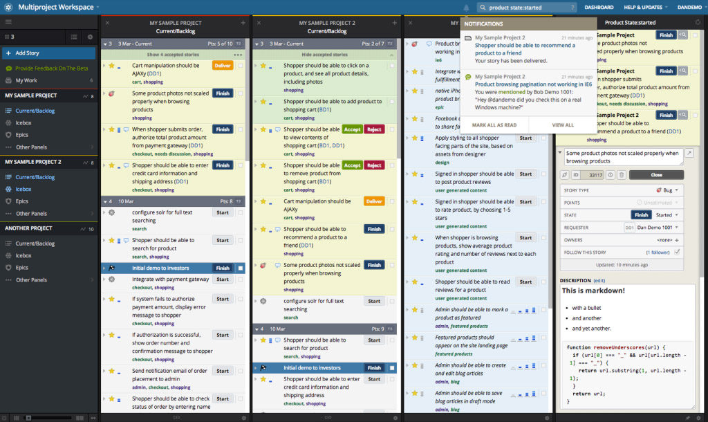 here’s why you should use pivotal tracker for project management