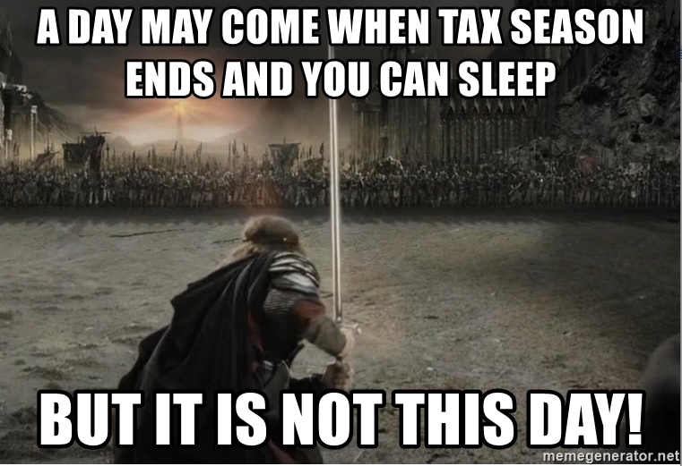 the best taxes & accounting stress memes