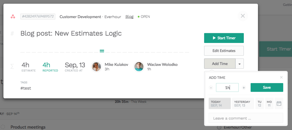 new estimates logic, redesign and refactoring