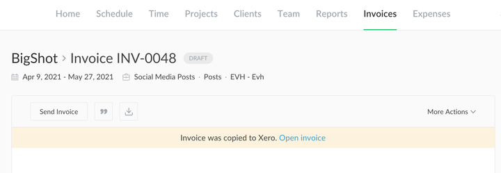 ui improvements on invoices