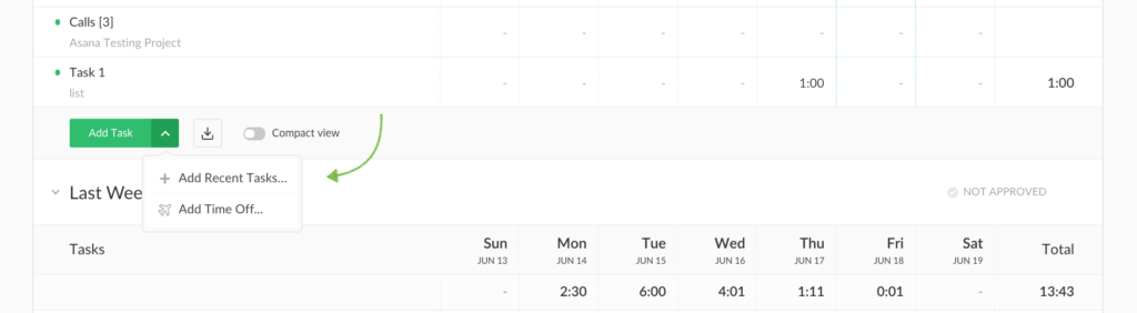 empty weeks on timesheets, time off changes + small tweaks