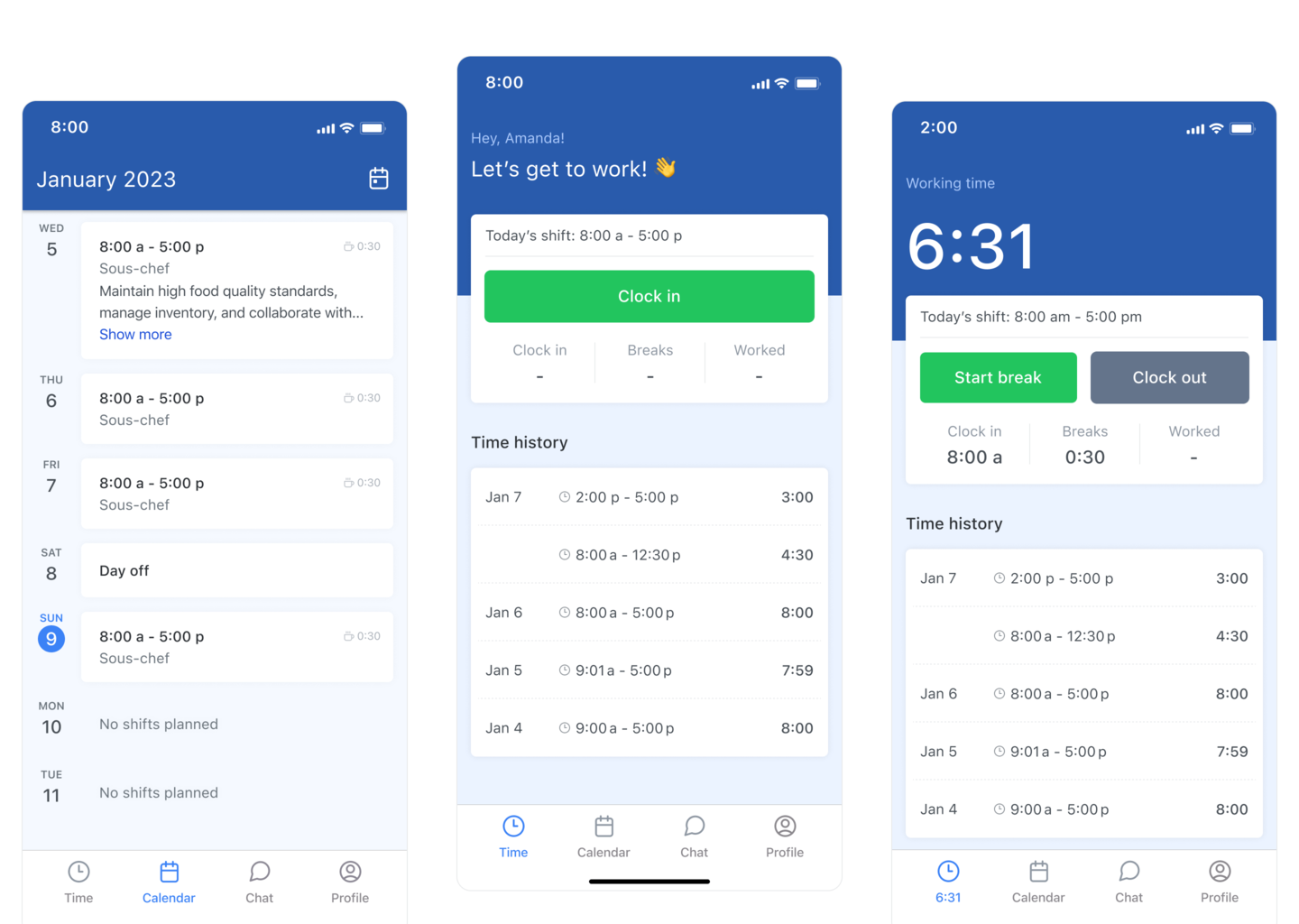 Restaurant Scheduling App Mobile App